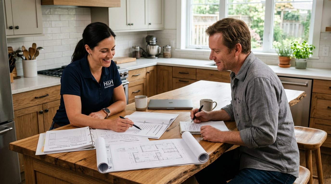 Contract verification, lien waivers, and payment terms review